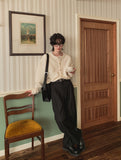 Rogers round emboss cardigan