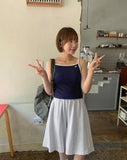 Tater Dot Color Matching Strap Sleeveless
