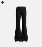 Dark Washing Flare Denim