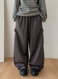 Dotine Pintuck Banding Wide Pants