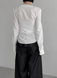 Eve Tie Snap Blouse