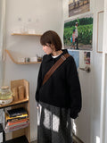 Kimmiver Half Open Collar Knit