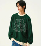 [UNISEX]DONT-SPENT Color Matching Sweatshirt