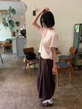 [unisex] Ahin Pintuck Banding Bermuda Pants