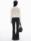 BONE WINGS Henley Neck Long Sleeve T-shirt