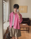 Lucy Pigment Crop Shirt