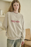 HEJ VAN Embroidered Sweatshirt