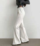 High-quality spring to fall bootcut banding pants
