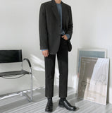 Check wool jacket