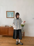 Langes Flower See-Through Summer Hood Zip Up