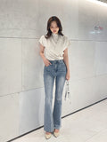 Balit Tie Drape Short Sleeve T-Blouse