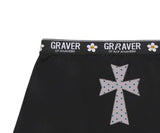 Back Gray DOT CROSS Men's Drawers