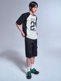 DYSTOPIA Raglan Short Sleeve T-shirt