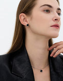 Penidor NEW Silver (W) Earrings Onyx