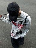 MADE Metal Printing Long Sleeve Loose Fit Tee