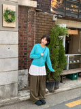 Bven Basic Round Cardigan