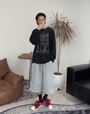 Reton graphic knit long sleeve