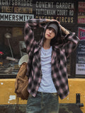 Kant Check Hooded Shirt
