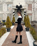 Beckin Span Mini Tiered Skirt Pants
