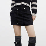 Lennon String Cargo Skirt