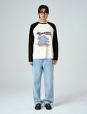 THB CLUB Vintage Raglan Long Sleeve T-Shirt