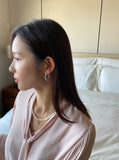 Zeroan Cubic Ring Earrings