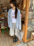 Swinn Pintuck Belt Banding Bermuda Pants