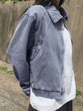 Harder Tornado incision blouson denim jacket