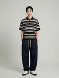 Hinge One Tuck Curved Pants
