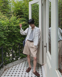 Pia Linen Half Pants