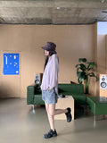 Gelato Summer Boxy See-through Hood Long Sleeve Shirt Cardigan