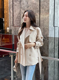 Core Half Trench Coat (Belt Set)