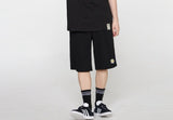 Flower Embroidery Bermuda Training Half Pants
