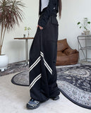 Lucie diagonal track pants