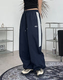 S Nylon Patch Color Matching Pants