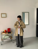 [unisex] Fleury vintage check over shirt