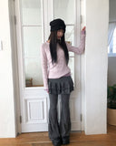 Uel Wavy Fine Ribbed Knit