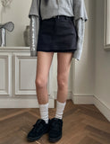 Horse cotton layered skirt pants
