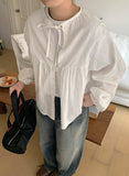 Auku Two-way Ribbon Blouse