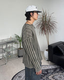 Raed Vintage Dyeing Ribbed Knit