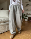 [ULAN PICK] Mayni D-ring One-Tuck Wide Sweatpants