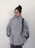 [unisex] Homeper Hood Over Bomber Jacket