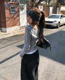 Mako Color Matching Layered Long Sleeve