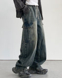 Faded Siwa Cargo Denim