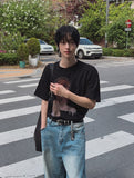 Lua Texture Bowie Short Sleeve T-shirt