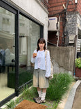 Nenzu Summer Ribbon Bolero Cardigan