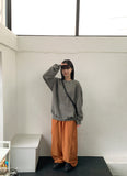 [unisex] Ranmode nylon color banding cargo pants