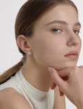 Essence Silver (W) Moissanite Eclat Earrings