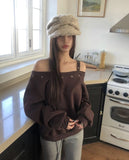 Jaei Ribbon Fluffy Hat