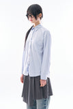 Noma pleats wrap skirt